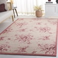 thumbnail image 1 of Safavieh Chelsea Benedict Bordered Area Rug, Ivory/Rose, 1'8" x 2'6", 1 of 11