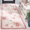 thumbnail image 1 of Safavieh Chelsea Benedict Bordered Runner Rug, Ivory/Rose, 2'6" x 10', 1 of 11