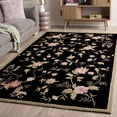 thumbnail image 1 of Safavieh Chelsea Beryl Bordered Wool Area Rug, Black, 1'8" x 2'6", 1 of 13