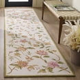thumbnail image 1 of Safavieh Chelsea Beryl Bordered Wool Runner Rug, Ivory, 2'6" x 12', 1 of 11