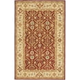 thumbnail image 1 of SAFAVIEH Chelsea Bevin Traditional Wool Area Rug, Ivory/Red, 5'3" x 8'3", 1 of 4