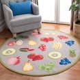 thumbnail image 1 of Safavieh Chelsea Brittania Bordered Area Rug, Stone, 8' x 8' Round, 1 of 11