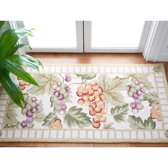 Safavieh Chelsea Carmelo Bordered Area Rug, Ivory, 2'6" x 5'