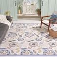 thumbnail image 1 of Safavieh Chelsea Cleto Bordered Area Rug, Ivory/Blue, 8' x 10', 1 of 12
