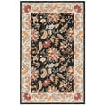 thumbnail image 1 of SAFAVIEH Chelsea Collection HK141B Hand-hooked Black Rug, 1 of 7