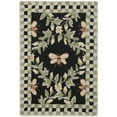 thumbnail image 1 of SAFAVIEH Chelsea Collection HK55B Hand-hooked Black Rug, 1 of 10