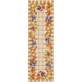thumbnail image 1 of SAFAVIEH Chelsea Collection HK66B Hand-hooked Yellow Rug, 1 of 3