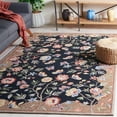 thumbnail image 1 of Safavieh Chelsea Cordelia Floral Area Rug, Black/Brown, 4' x 6', 1 of 10