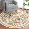 thumbnail image 1 of Safavieh Chelsea Dania Bordered Area Rug, Ivory, 8' x 8' Round, 1 of 8