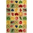 thumbnail image 1 of SAFAVIEH Chelsea Davena Fruit Lovers Wool Area Rug, Ivory, 6' x 9', 1 of 9