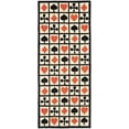 thumbnail image 1 of Safavieh Chelsea Decker Bordered Runner Rug, Ivory, 2'6" x 8', 1 of 7