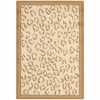 SAFAVIEH Chelsea Doriane Geometric Borders Wool Area Rug, Ivory, 8'9" x 11'9"
