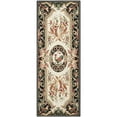 thumbnail image 1 of SAFAVIEH Chelsea Elinor Animal Wool Area Rug, Ivory/Black, 8' x 10', 1 of 10