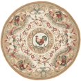 thumbnail image 1 of SAFAVIEH Chelsea Elinor Animal Wool Area Rug, Taupe, 3' x 3' Round, 1 of 8