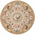thumbnail image 1 of SAFAVIEH Chelsea Elinor Animal Wool Area Rug, Taupe, 4' x 4' Round, 1 of 6