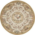 thumbnail image 1 of SAFAVIEH Chelsea Elinor Animal Wool Area Rug, Taupe, 8' x 8' Round, 1 of 8