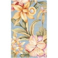 thumbnail image 1 of SAFAVIEH Chelsea Ema Floral Wool Area Rug, Blue, 2'6" x 4', 1 of 10