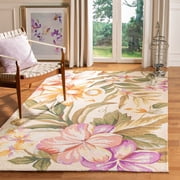 Safavieh Chelsea Ema Floral Area Rug, Ivory, 5'3" x 8'3"