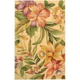 thumbnail image 1 of SAFAVIEH Chelsea Ema Floral Wool Area Rug, Ivory, 7'9" x 9'9", 1 of 10