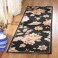 thumbnail image 1 of Safavieh Chelsea Emmet Bordered Wool Runner Rug, Black, 2'6" x 6', 1 of 11