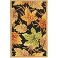 thumbnail image 1 of SAFAVIEH Chelsea Enric Floral Wool Area Rug, Black, 5'3" x 8'3", 1 of 10