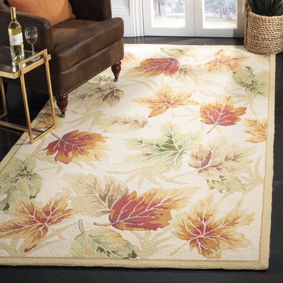 Safavieh Chelsea Enric Floral Area Rug, Ivory, 3'9" x 5'9"