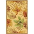 thumbnail image 1 of SAFAVIEH Chelsea Enric Floral Wool Area Rug, Ivory, 6' x 9', 1 of 3