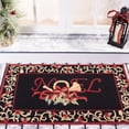 thumbnail image 1 of Safavieh Chelsea Festive Bordered Area Rug, Black, 2'9" x 4'9", 1 of 7