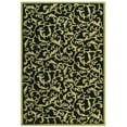 thumbnail image 1 of SAFAVIEH Chelsea Flanagan Floral Wool Area Rug, Black, 8' x 8' Round, 1 of 9