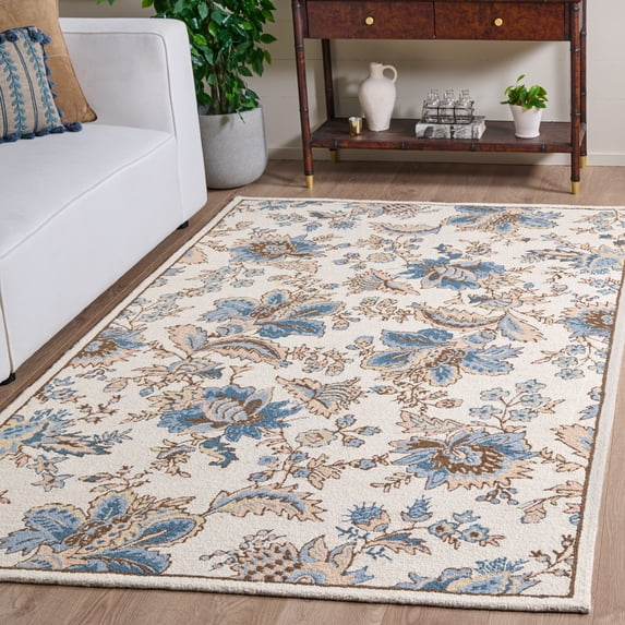 Safavieh Chelsea Garrick Bordered Wool Area Rug, Ivory, 2'6" x 4'