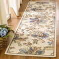 thumbnail image 1 of Safavieh Chelsea Garrick Bordered Wool Runner Rug, Ivory, 2'6" x 10', 1 of 10