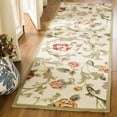 thumbnail image 1 of Safavieh Chelsea Georgiana Bordered Wool Runner Rug, Ivory, 2'6" x 14', 1 of 11
