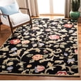 thumbnail image 1 of Safavieh Chelsea Georgiana Bordered Wool Area Rug, Black, 9' x 12', 1 of 12