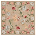 thumbnail image 1 of Safavieh Chelsea Gisselle Bordered Wool Area Rug, Beige, 5' x 5' Square, 1 of 5