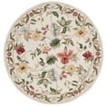 thumbnail image 1 of Safavieh Chelsea Gisselle Bordered Wool Area Rug, Ivory, 5'6" x 5'6" Round, 1 of 6