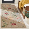 thumbnail image 1 of Safavieh Chelsea Gisselle Bordered Wool Runner Rug, Beige, 2'6" x 10', 1 of 11