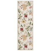 SAFAVIEH Chelsea Gisselle Bordered Wool Area Rug, Ivory, 2' x 3'