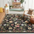 thumbnail image 1 of Safavieh Chelsea Gisselle Bordered Wool Area Rug, Black, 8' x 10', 1 of 13
