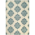 thumbnail image 1 of SAFAVIEH Chelsea HK145A Hand-hooked Ivory / Blue Rug, 1 of 10