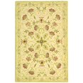 thumbnail image 1 of Safavieh Chelsea Harlan Bordered Wool Area Rug, Ivory/Green, 5'3" x 8'3", 1 of 5