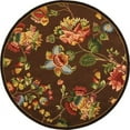 thumbnail image 1 of SAFAVIEH Chelsea Hayleigh Floral Wool Area Rug, Brown, 6' x 9', 1 of 10