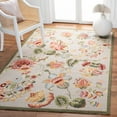 thumbnail image 1 of Safavieh Chelsea Hayleigh Bordered Wool Area Rug, Sage, 6' x 9', 1 of 12