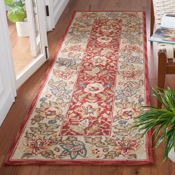 Safavieh Chelsea Henrietta Oriental Runner Rug, Red/Ivory, 2'6" x 6'
