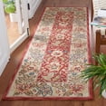 thumbnail image 1 of Safavieh Chelsea Henrietta Oriental Runner Rug, Red/Ivory, 2'6" x 8', 1 of 13