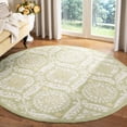 thumbnail image 1 of Safavieh Chelsea Hollie Geometric Area Rug, Green/Beige, 3' x 3' Round, 1 of 10