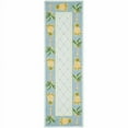 thumbnail image 1 of SAFAVIEH Chelsea Imani Paradise Lovers Wool Runner Rug, Light Blue/Blue, 2'6" x 8', 1 of 10