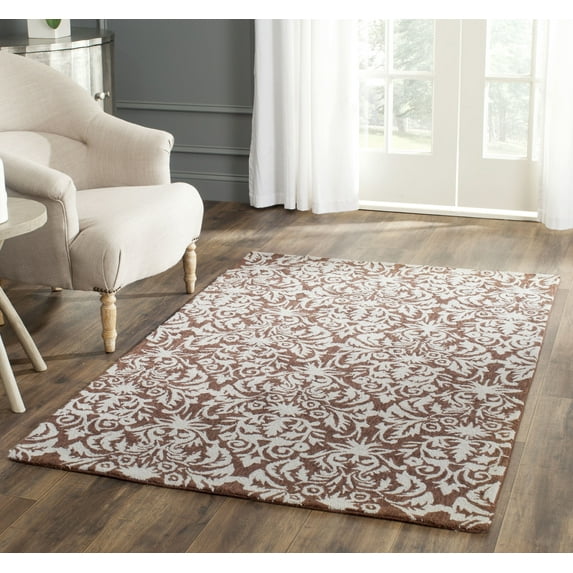 Safavieh Chelsea Jackalyn Geometric Area Rug, Brown/Gray, 5'3" x 8'3"