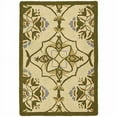 thumbnail image 1 of SAFAVIEH Chelsea Jamison Geometric Wool Area Rug, Ivory/Green, 1'8" x 2'6", 1 of 9