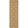 thumbnail image 1 of Safavieh Chelsea Jamison Bordered Runner Rug, Brown/Green, 2'6" x 10', 1 of 7