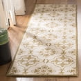 thumbnail image 1 of Safavieh Chelsea Jamison Bordered Runner Rug, Ivory/Green, 2'6" x 6', 1 of 8